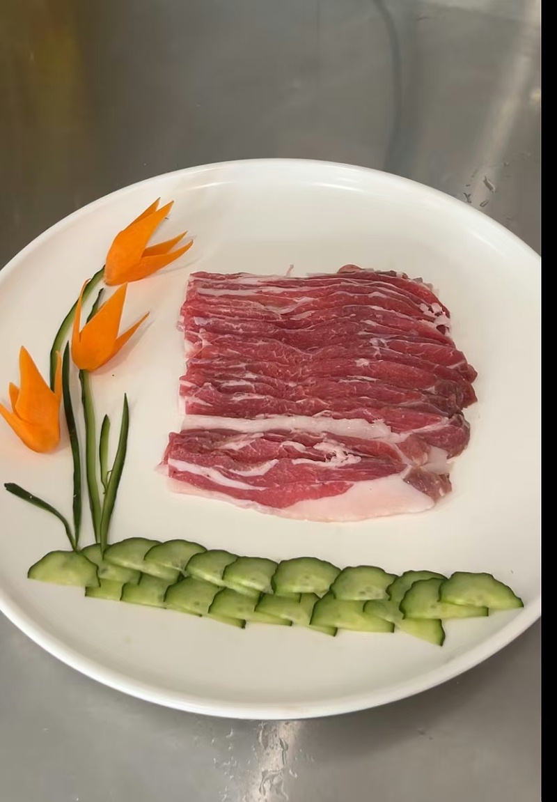 手切羊腩